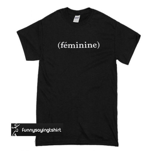 Feminine T-shirt