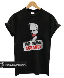 Free Julian Assange t shirt