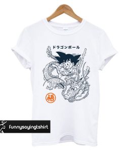Goku And Shenron t shirt