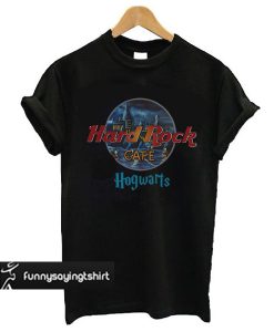 Harry Potter Hard Rock Cafe Hogwarts t shirt