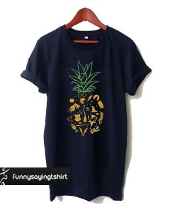 Harry Potter Magical Pineapple Halloween T-Shirt