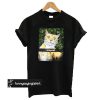Humor Kitty Cat Snapcat Selfie Graphic t shirt