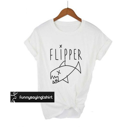 Kurt cobain flipper t-shirt