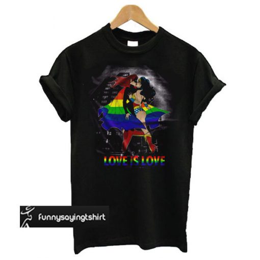 Love Is Love Wonder Woman t shirt