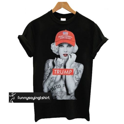 Marilyn Monroe Trump T-shirt