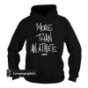 More Than An Athlete hoodie