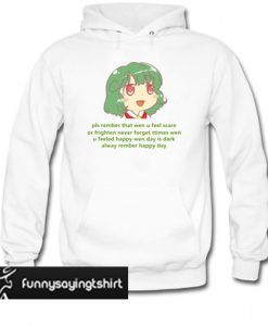 Pls Rember Ohayou Face hoodie