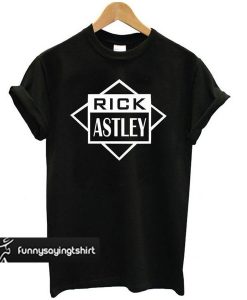 Rick Astley Black t shirt