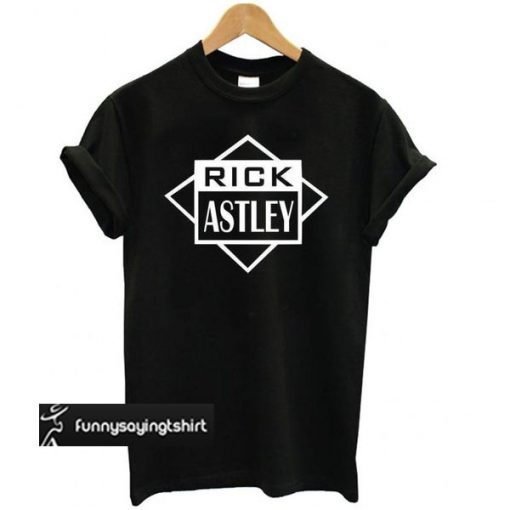 Rick Astley Black t shirt