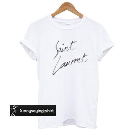 Saint Laurent t shirt