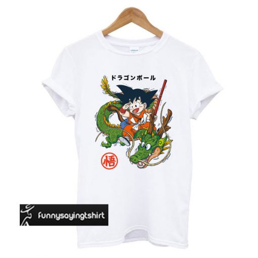 Shenron & Goku Kids t shirt