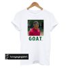 Tiger Woods Goat Hat Backwards t shirt