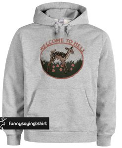 WELCOME To HELL Grey Hoodie