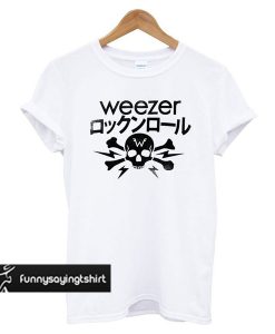 Weezer Skull And Crossbones T Shirt