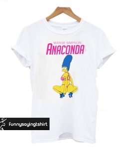 marge simpson anaconda t shirt