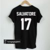 salvatore 17 t shirt back