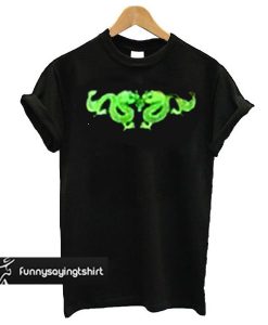 snake embroidery t shirt