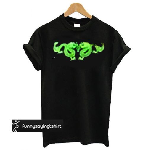 snake embroidery t shirt