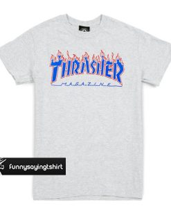 thrasher grey t-shirt