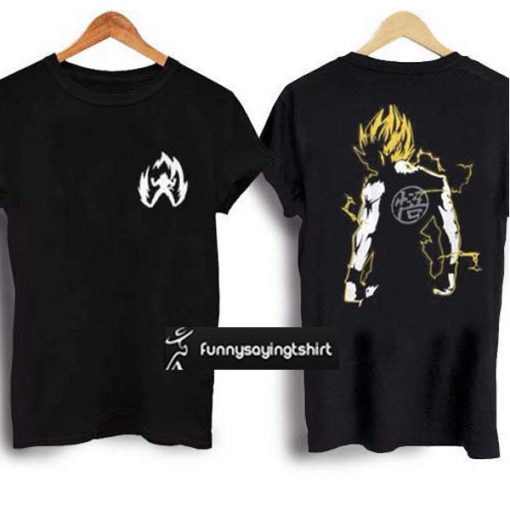 train super saiyan goku t shirt