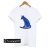 Abba Blue Cat t shirt