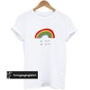 Be Cool Be Kind Rainbow t shirt