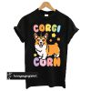 CorgiCorn Unciorn Corgi White Print t shirt