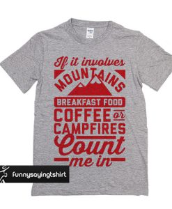 Count Me In t shirt