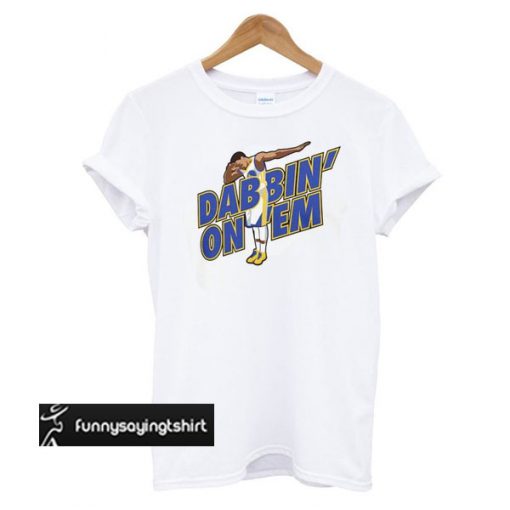 Dab Steph Curry Custom t shirt