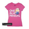 Despicable Me One In A Minion t shirt