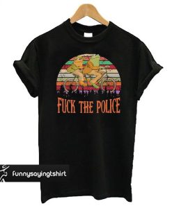 Frog And Toad Fuck The Police Unisex t shirt