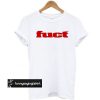 Fuct Red Logo t shirt