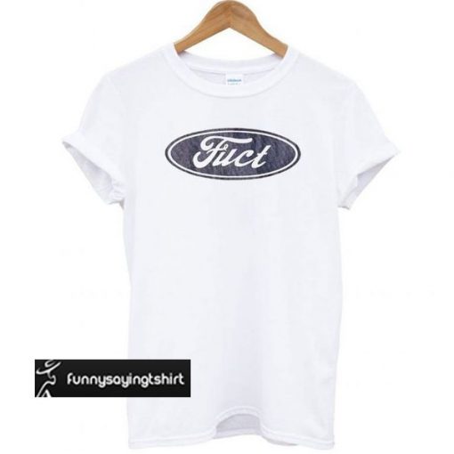 Fuct SSDD F Oval Logo t shirt