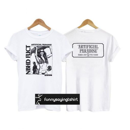 Fuct SSDD X Neighborhood NHFU 2 t shirt