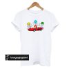 Grease Car Flowers t shirt