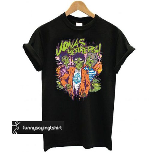 Jonas Brothers Zombie t shirt