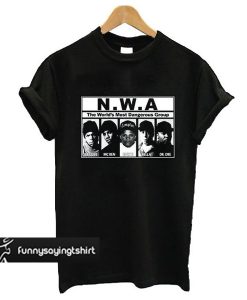 NWA The World Dangerous Group t shirt
