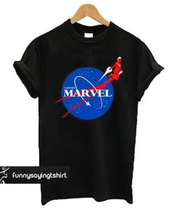 Nasa Captain Marvel t shirt