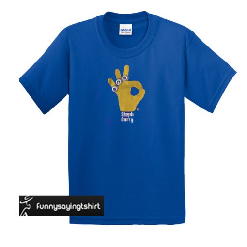 Steph Curry - Three Rings t shirt