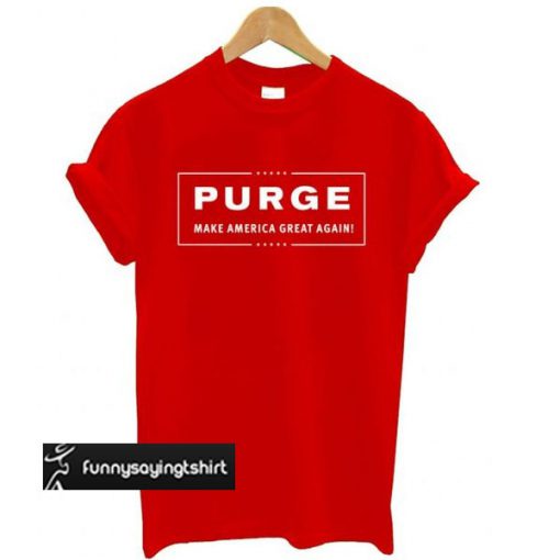 The First Purge Trailer t shirt