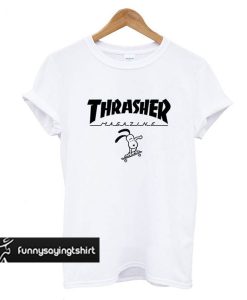 Thrasher Magazine x Snoopy t shirt