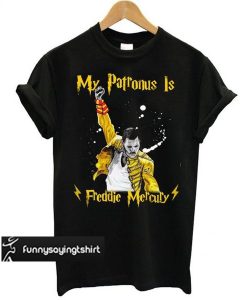 my patronus is freddie mercury t shirt