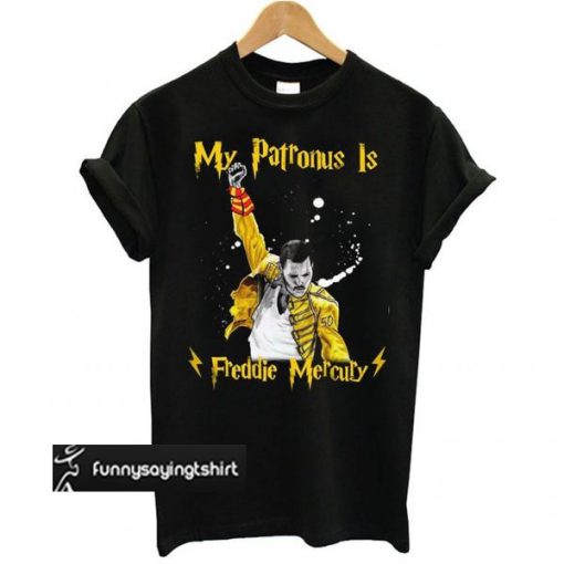 my patronus is freddie mercury t shirt