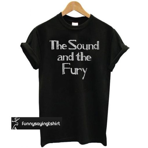 As Worn By Ian Curtis – The Sound And The Fury t shirt