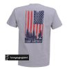 Camp America Grey Back t shirt