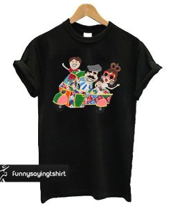 DG FAMILY Applique Tuk Tuk Ride t shirt