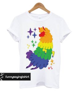 Gay Llama t shirt