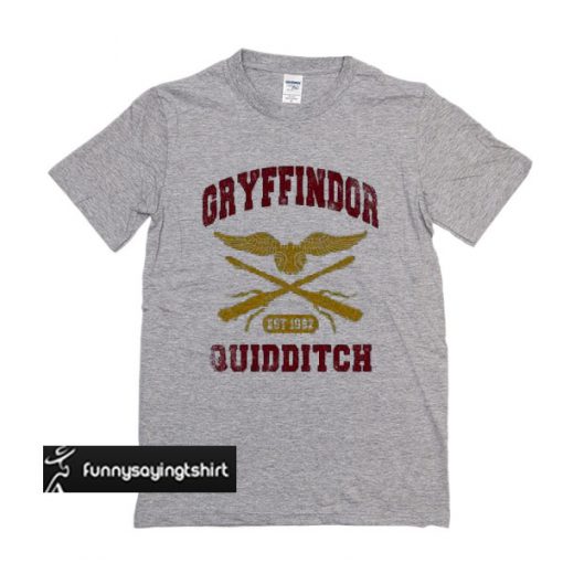 Gryffindor Quidditch t shirt