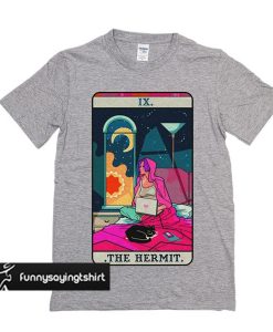 Hermit Tarot Card t shirt