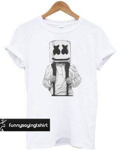 Marshmello Short Sleeve White t shirt